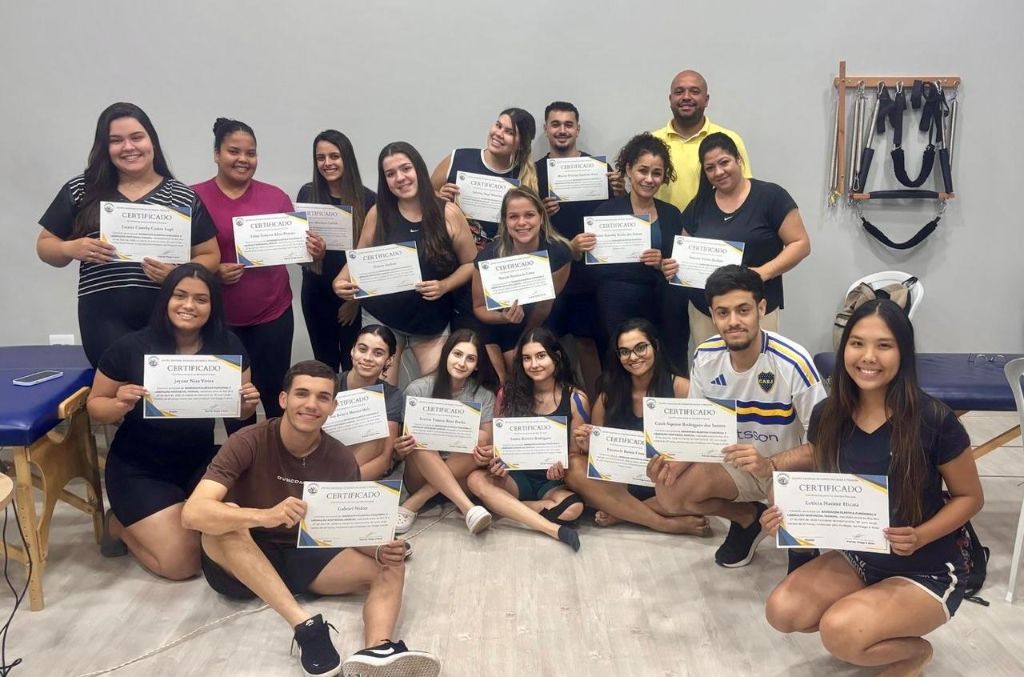 Alunos com certificados